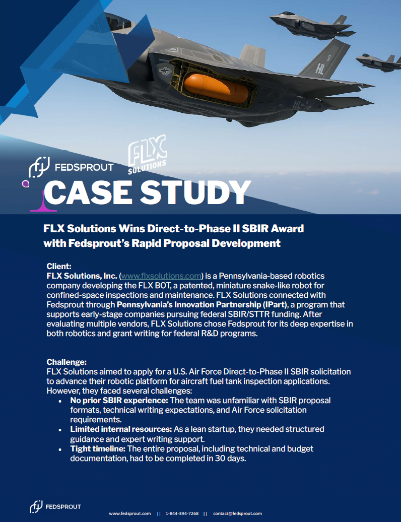 Air Force Direct to Phase II SBIR